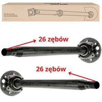 фото thumb №1, Полуось зад задняя з ступица mercedes sprinter 906 907 vw crafter левая + правая