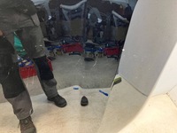 фото thumb №5, Rav4 v капот кришка двигуна підкладка підтримка комплектна 218 подряпини