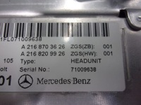 Mercedes w216 cl 216 cl 500 радио comand a2168703626 Недорого, фото thumb