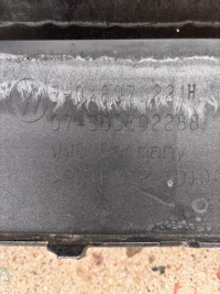 фото thumb №6, Vw golf 8 viii бампер передний перед 5h0807221