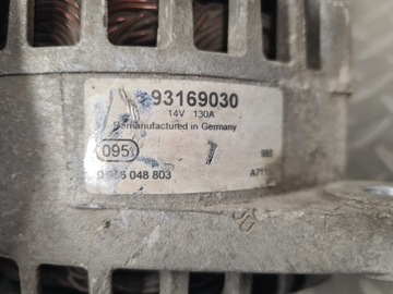 фото thumb №7, Генератор opel vectra c astra iii h zafira ii b 1.9 cdti denso 3 кабелі