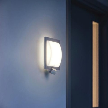 Energooszczędna Lampa Zewnętrzna 60W L 20 z Czujnikiem Antracyt