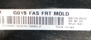 фото thumb №16, Bmw x3 g01 alpina 2017-2021 pod 6 pdc камера бампер перед переднє