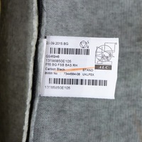 фото thumb №13, Спинка сидіння mini cooper one f55 f54 f60 тканина чорний правий перед