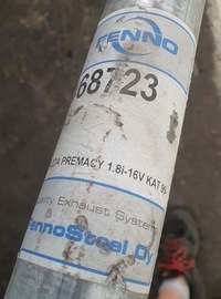 фото thumb №6, Гасник середній труба вихлопна mazda premacy 1.8