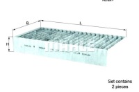 фото thumb №2, Фільтр кабіни з вугіллям mercedes g w463 gl x164