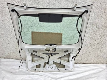 фото thumb №16, Skoda rapid 2018 задня кришка багажника біла lf9e з скло