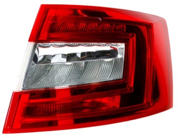 фото thumb №12, 2x лампа led зад сплав левая правая kpl skoda octavia iii 1 2013-2017