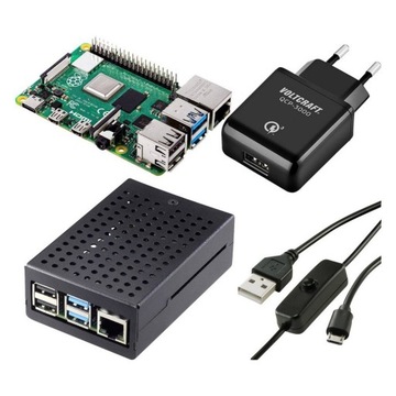 Raspberry Pi 4 Komputer jednopłytowy mikrokomputer 4x 1.5 GHz 1GB RAM