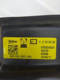 фото thumb №8, Фара лампа перетворювачі правий перед - maserati levante usa