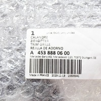 фото thumb №6, Smart fortwo coupe 453 бампер передний решётка радиатора центральный a4538880600