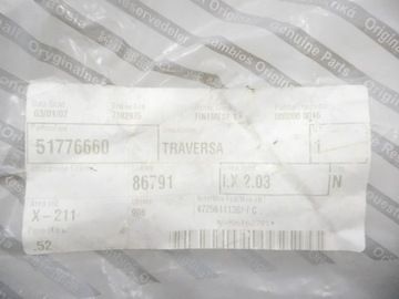 фото thumb №9, Балка права бампера заднього punto 51776660