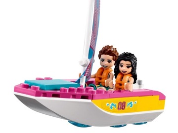 LEGO FRIENDS CAMERA CAMPER ПАРУСНАЯ ЛОДКА ДЛЯ КЕМПИНГА 41681