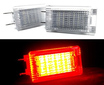 фото thumb №11, Led лампочки w дверь mercedes w210 vito красный