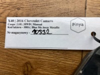 фото thumb №8, Решітка вентиляційна chevrolet camaro 2016+