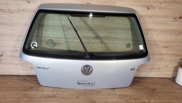 фото thumb №1, Крышка багажника vw golf 4 iv hb lb7z серебряная