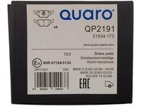 фото thumb №12, Quaro гальмівні колодки гальмівні bmw t. e46 98- e85 z4 03- r