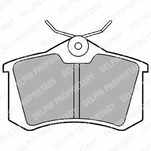 фото thumb №2, Диски тормозные колодки зад delphi peugeot 208 i 1.6 120km