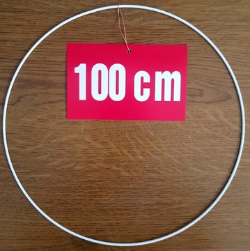 БЕЛОЕ кольцо/оправа для ловцов снов и макраме 100 см