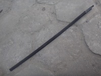 фото thumb №4, Планка дверь стёкла правые перед накладка bmw x3 e83 чёрный mat