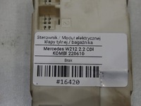 фото thumb №8, Модуль блок керування кришки задня mercedes w212 kombi
