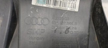 фото thumb №10, Накладка бампера зад задня audi q3 ii s-line 83a807568b