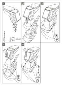 фото thumb №11, Armster 2 підлокітник шкіряний vw polo 2009-17