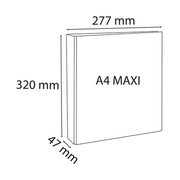 Папка-скоросшиватель Exacompta 10x Personalized Kreacover, синий 51826BE