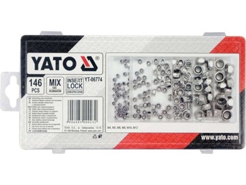 КОМПЛЕКТ САМОКОНТРИРУЮЩИХСЯ ГАЙОК YATO