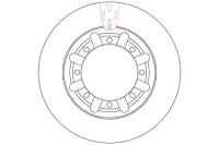 Гальмівні диски гальмівні 2szt renault задній mascott 99-10 tr Ціна, фото thumb