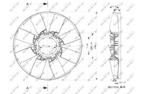 фото thumb №4, Nrf 49806 колесо вентилятора, охлаждение двигателя