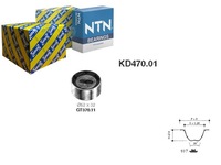 фото thumb №1, Набір ремінь розподільного валу kia avella pride rio sephia