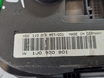 фото thumb №11, Спідометр  манометр golf iv 1.4 16v 1j0920801