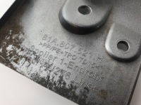 Спойлер накладка dół бампера задня задня задня audi q2 81a 81a807521h Зі Шроту, фото thumb