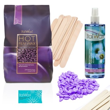 Набор для депиляции PLUM WAX 500г лосьон ШПАТУЛА