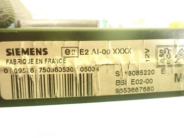 фото thumb №4, Модуль bsi peugeot 206 1.1 b 05r 9653667680 s118085220