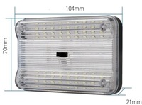фото thumb №8, Освітлення салону кабіни лампа led 36 led 12v