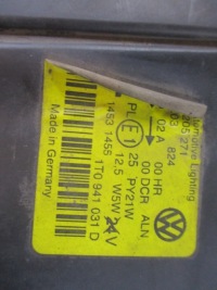 фото thumb №6, Vw touran i фара фара левое 1t0941031d+przetwornica ксеноновая лампа