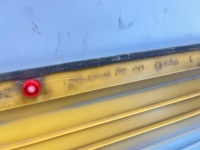 Молдинг боковая дверь перед левая передняя mercedes w126 1266902340 1979-1985 Оригинал, фото thumb