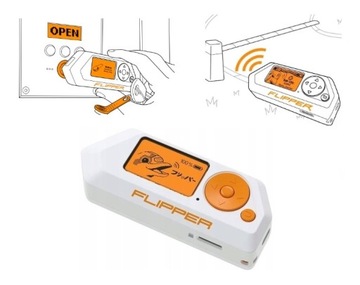 Flipper Zero do Klonowania Cyfrowych Kluczy Dostępu RFID IR BT Moduł Wi-Fi