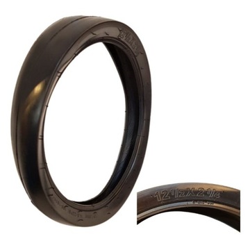 ШИНА XLANDER и камера GW для коляски 12 1/2x2 1/4 дюйма - ЗАМЕНА (Оникс) 12