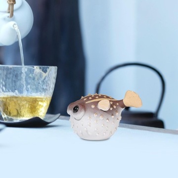 настольная фигурка фугу, фигурка рыбы, домашнее животное, чай L