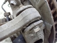 Поворотний кулак диск супорт привідний вал porsche panamera 970 задні ліва Зі Шроту, фото thumb