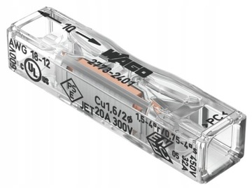 SZYBKOZŁĄCZKA WAGO PRZELOTOWA 2773-2401 4mm 100szt
