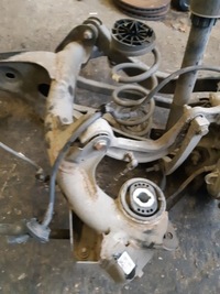 фото thumb №12, Audi a4 b9 подвешивание зад задние подрамник балка поворотный кулак рычаги комплект