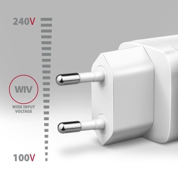 ACU-PQ30W Ładowarka sieciowa PD & QC 30W, QC3