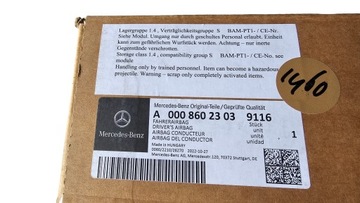 фото thumb №10, Повітряна подушка кермо подушка безпеки mercedes a w177 cla a0008602303 new