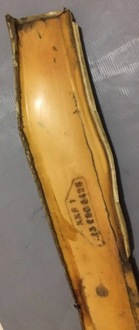 фото thumb №6, Mercedes-benz w123 захист стійка багажника права cream