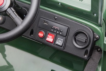 JEEP ВОЕННЫЙ АВТОМОБИЛЬ РЕТРО 12V 4 ПИЛОТНЫХ ДВИГАТЕЛЯ