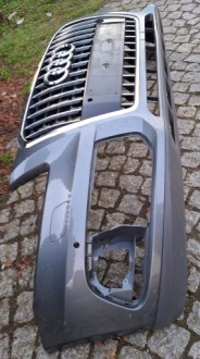 Audi q5 lift 8r0 13-17r бампер перед решётка радиатора pdc Недорого, фото thumb
